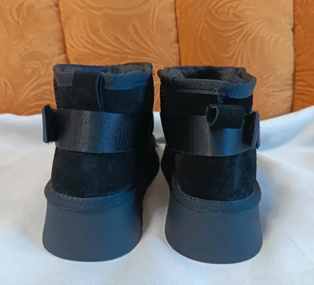 Ghete damă tip UGG imblănite – fotografia 4 din 7