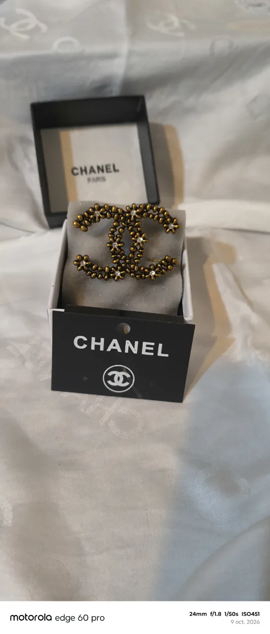 Chanel broșă vintage cu zirconiu – Bacau, Bacău
