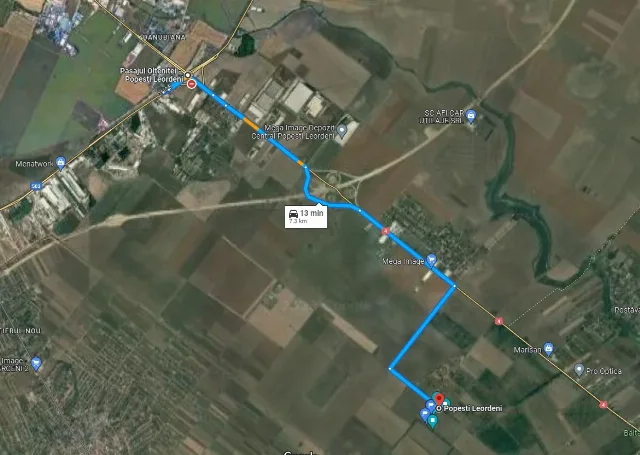 Teren extravilan 35.000 mp, Popești-Leordeni — proprietar, 13 €/mp – Popesti, Leordeni