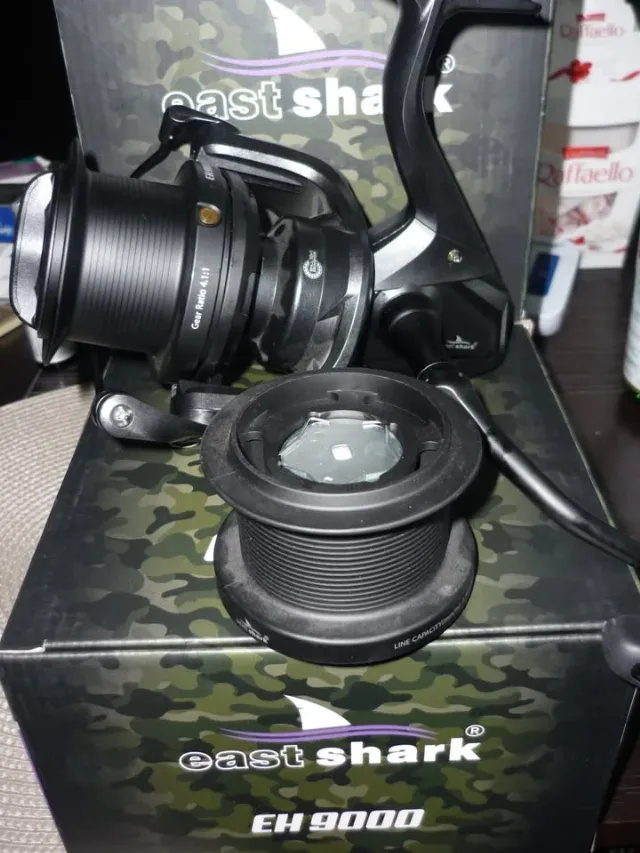 mulinete eastshark 9000 cu tambur de reserva – fotografia 4 din 4