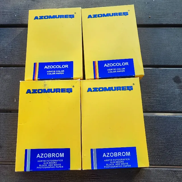 Lot hârtie fotografică vintage Azomures -Azobrom &Azocolor ( Sigilate- Colectie) – fotografia 5 din 5