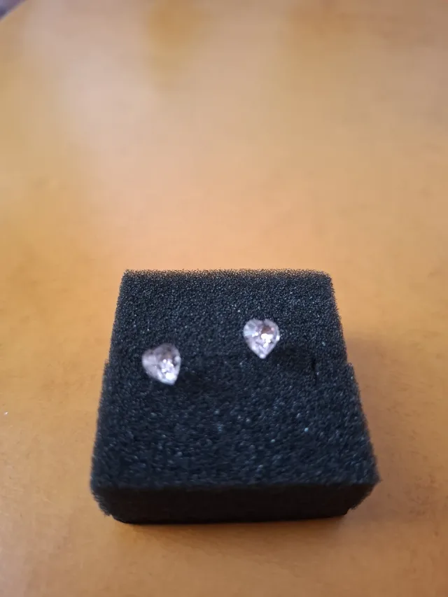 Cercei argint cu piatra Swarovski – fotografia 1 din 6