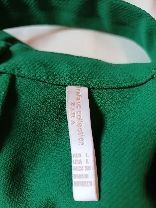 Top verde elegant mărimea m – fotografia 5 din 6