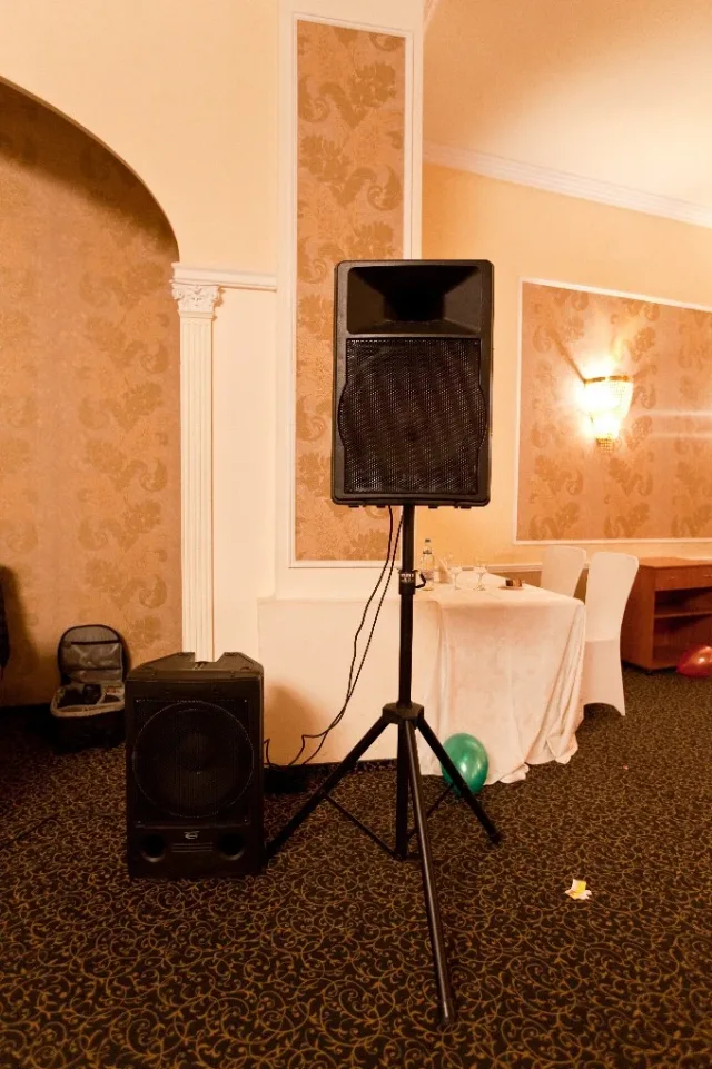 Amplificator HIFI SIRUS PRO SXA-800 + 4 boxe SIRUS + stative + cabluri – fotografia 8 din 8