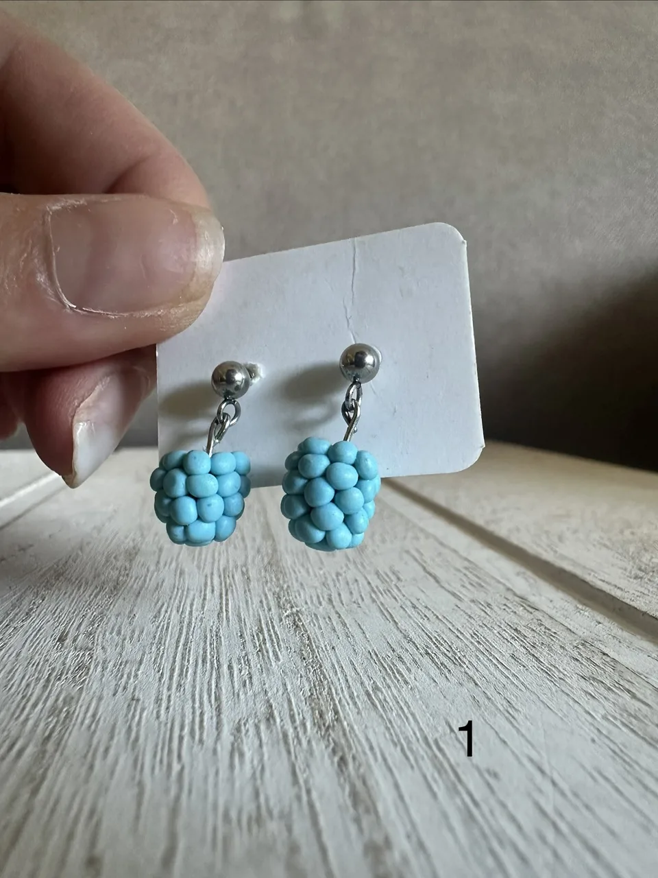 Cercei zmeura handmade – Lugoj, Timiș