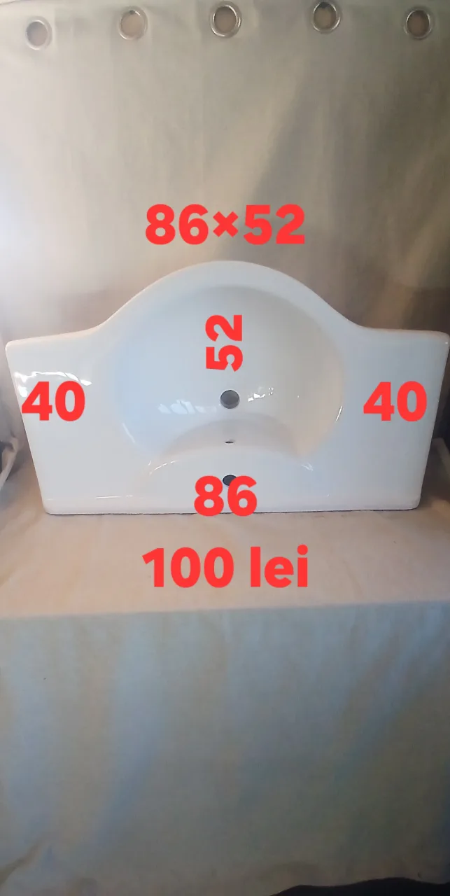 Chiuveta 86 cm ×52 cm – fotografia 1 din 1