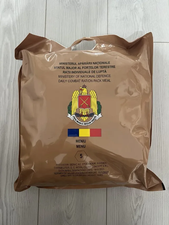 Rație individuală de luptă MApN/ MRE – Sector 5, București