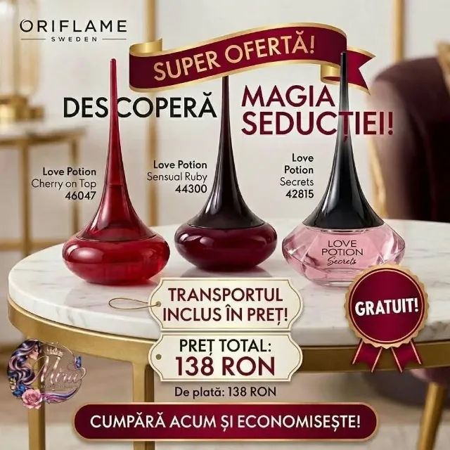 oferta parfumuri – Cincu, Brașov
