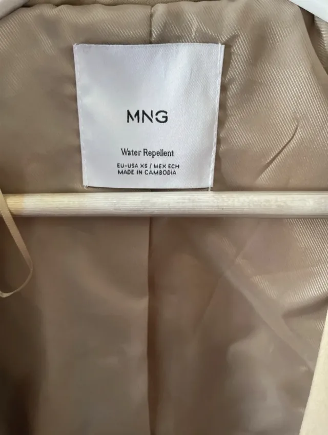 Trench Mango , XS – fotografia 3 din 6