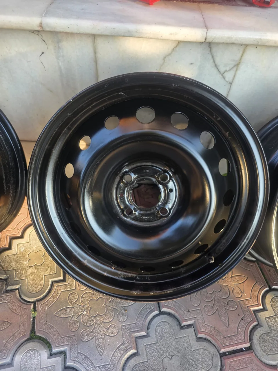 Jante tabla R16, 4x100 originale Renault, senzori presiune și capace – Sector 4, București