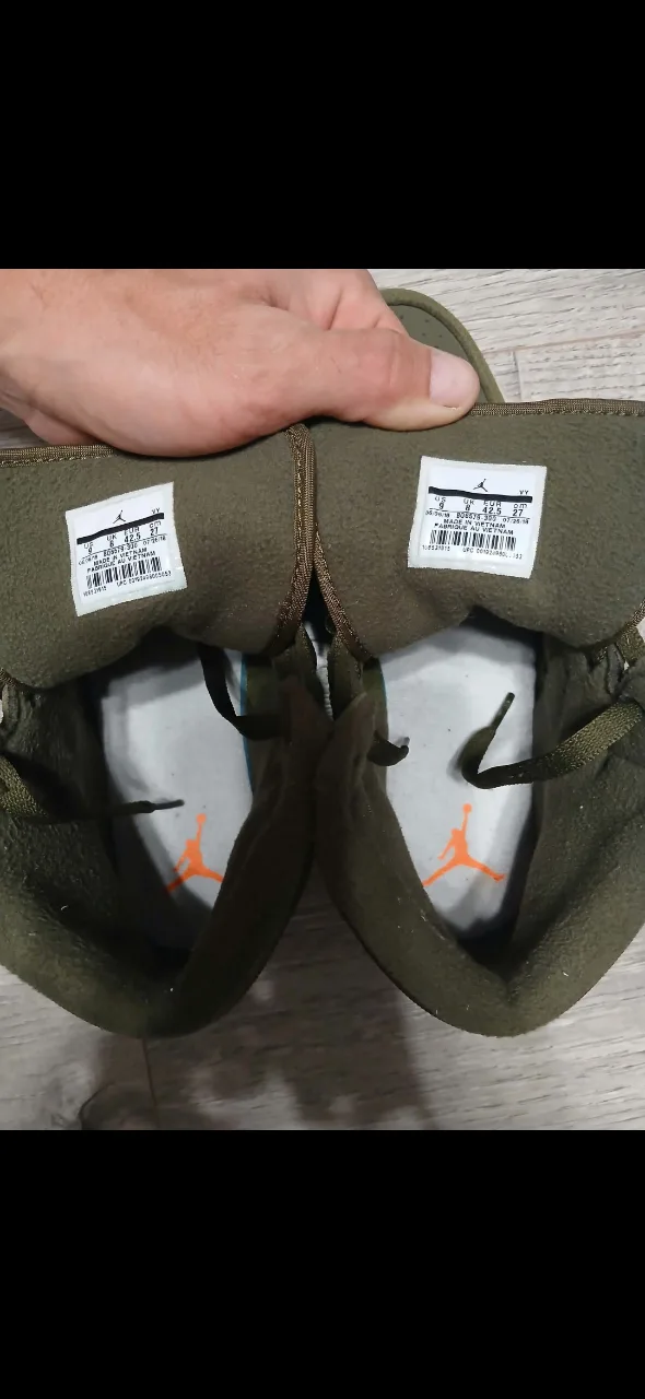 Air  Jordan 1 Retro Mid „Olive Canvas” – fotografia 5 din 8