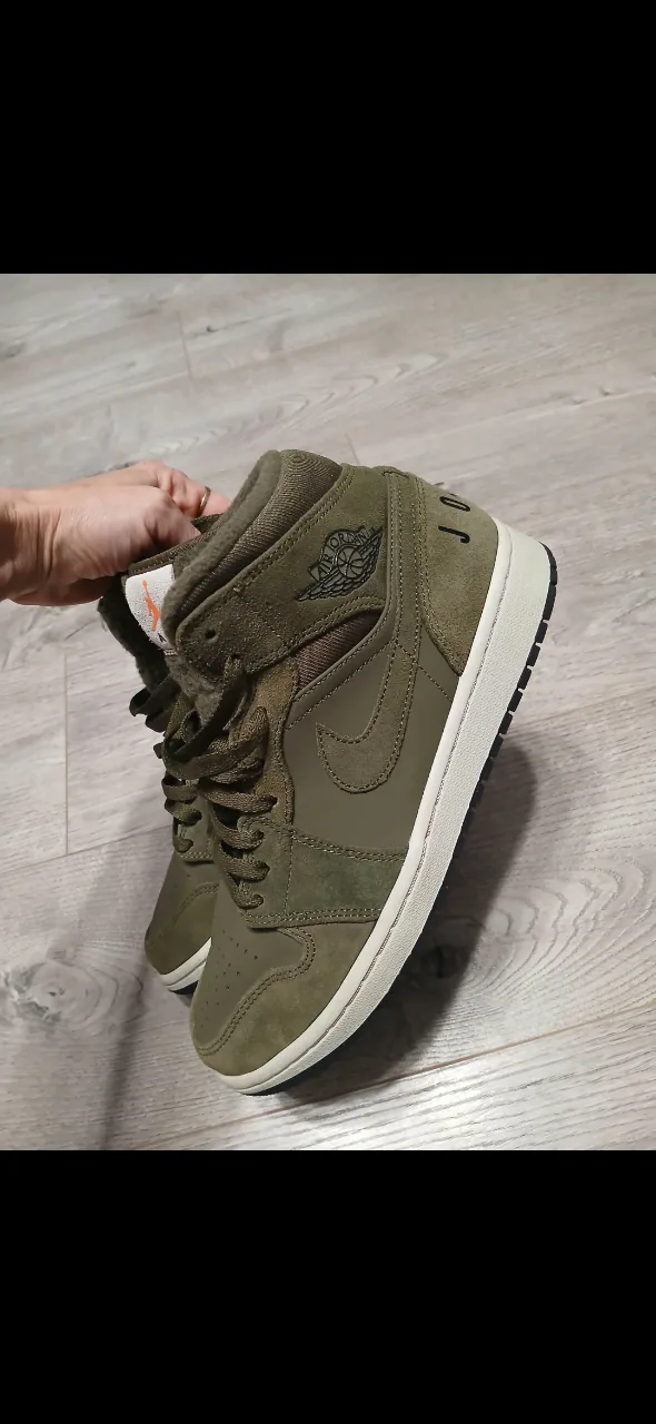 Air  Jordan 1 Retro Mid „Olive Canvas” – Bechet, Dolj