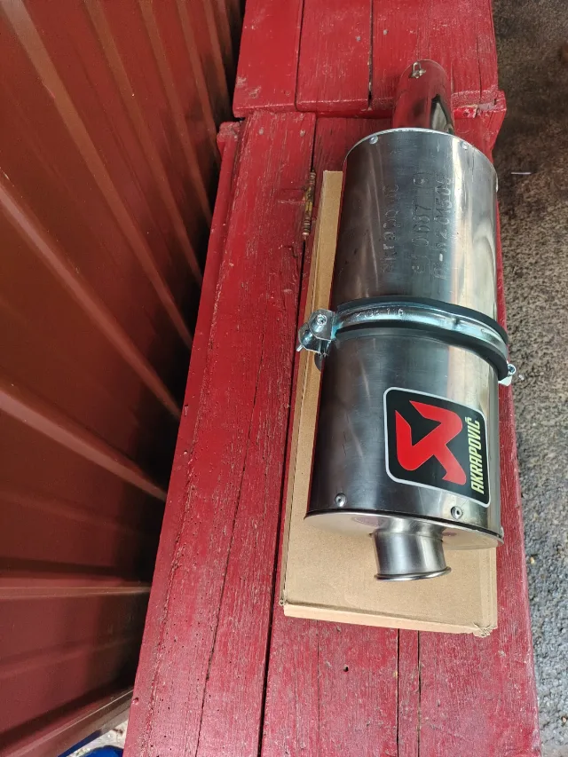 Toba SPORT AKRAPOVIC / honda cbr 600 F / F 2 / F 3 / F 4 / F 4 i – fotografia 3 din 8