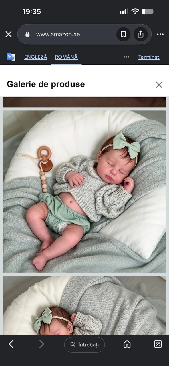 Bebeluș realist baby doll – fotografia 7 din 8