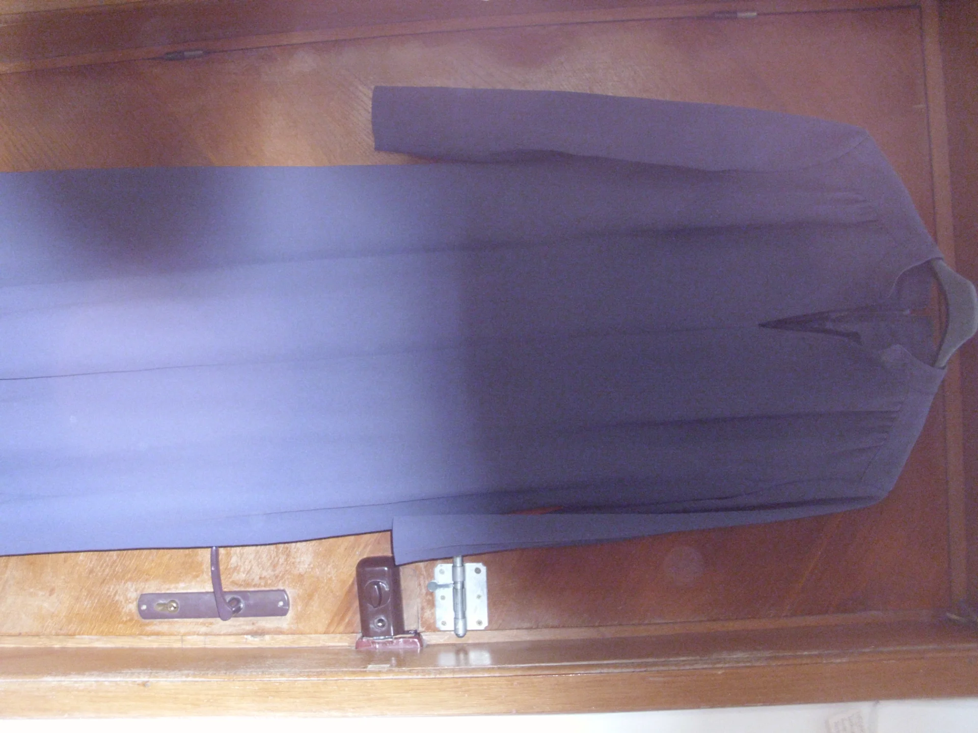 rochie mov bleomarin triplu voal marimea 44-46 – fotografia 1 din 2